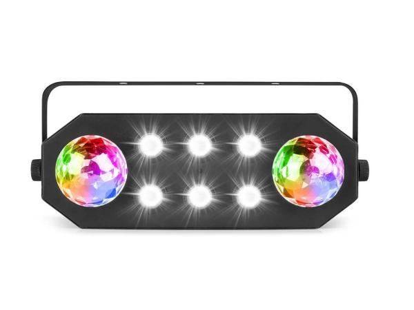 BeamZ StrobeMoon met 2x LED moonflower en stroboscoop