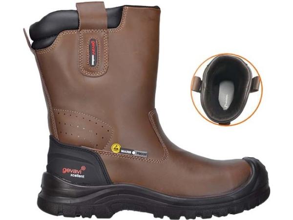 Gevavi Werklaars Lecce Gx94 Bruin - Werkschoenen - 42 S3