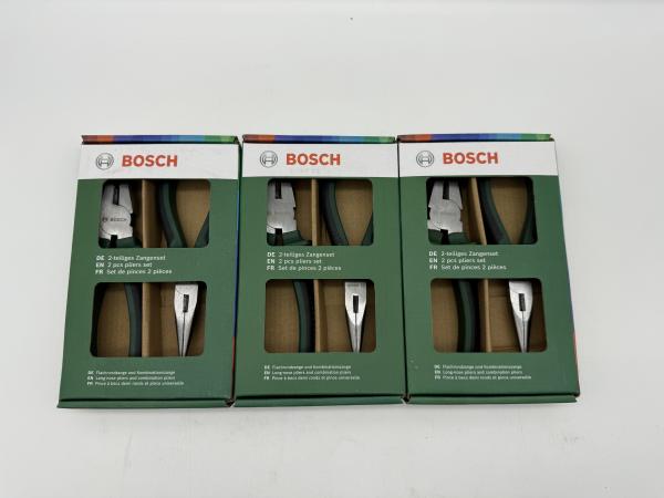 3 x Bosch 2-delige tangenset