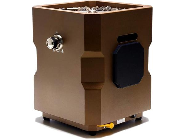 Ukiah Tailgater II Terrasverwarmer, Bluetooth Speakers Brons