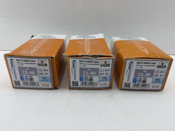 HECO Multi-Monti-plus 7,5×60 | Schroefankers 