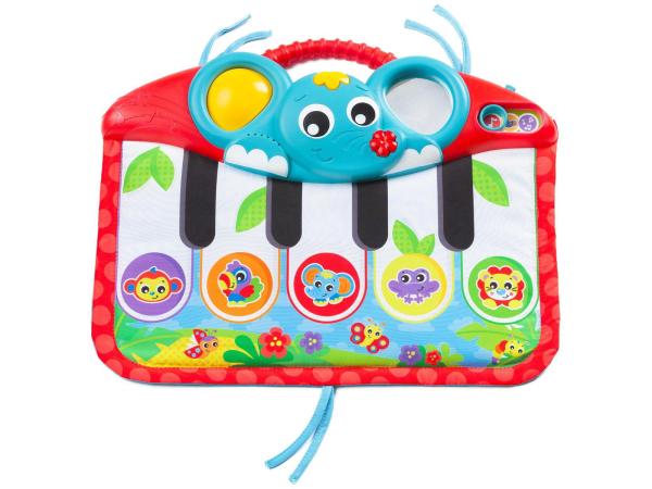 Playgro Muzikale Trappelkussen - Pianomat - Interactief babyspeelgoed - Vloerspeeltje - Licht en geluid - Handvat