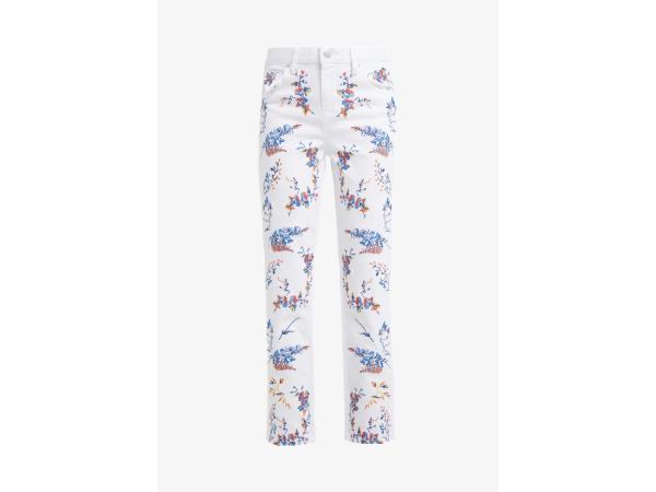 Maje Jeans met print Wit Maat 36