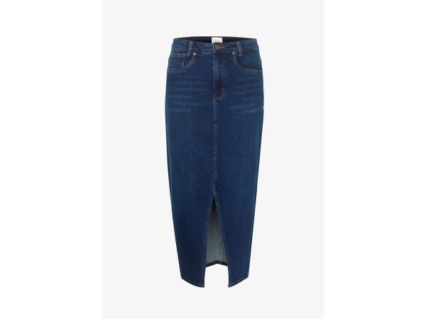 My Essential Wardrobe DANGO Kokerrok maat 36 dark blue wash
