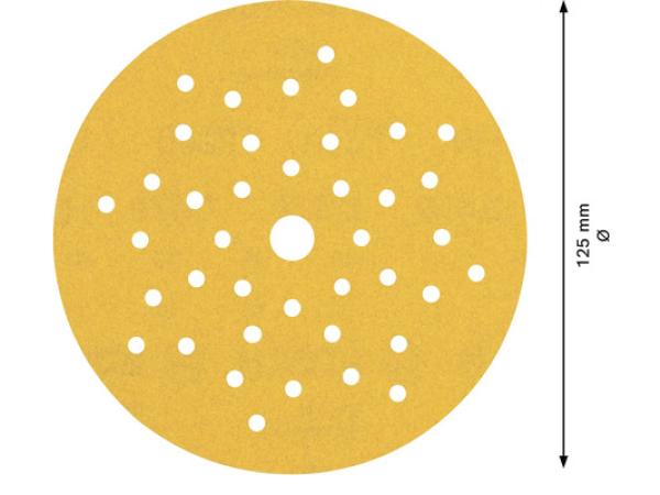 16x Bosch - 10-delige schuurbladset 125 mm - 80