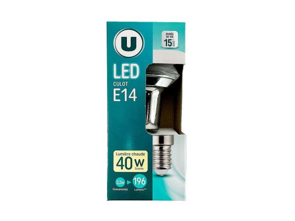 60x U-LED spot E14 Energetic