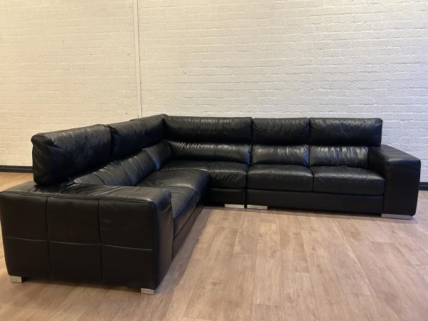 XXL Luxe Verstelbare Leren bankstel