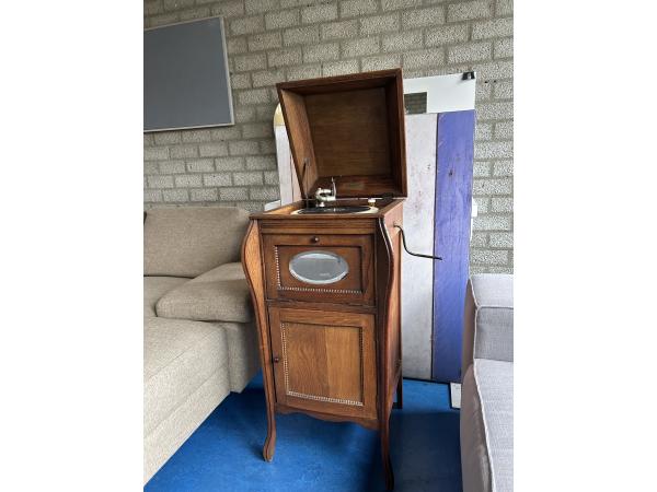 Zeldzame Duitse Lohengrin Grammofoon 