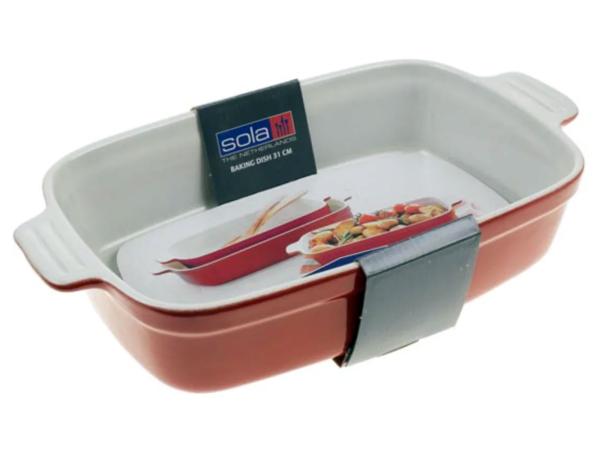 6x Sola ovenschaal vaatwasserbestendig 31cm