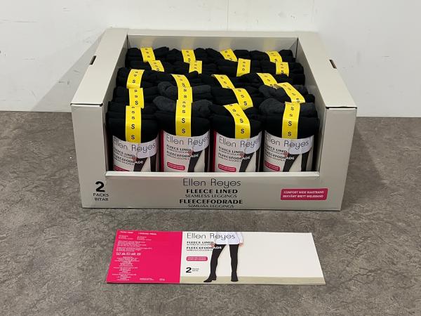 Ellen Reyes legging gevoerd maat S 2-pack (display 20st)