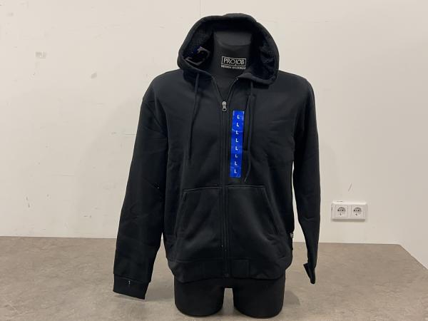 BC Clothing fleecevest maat L zwart