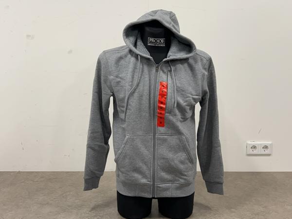 BC Clothing fleecevest maat M grijs