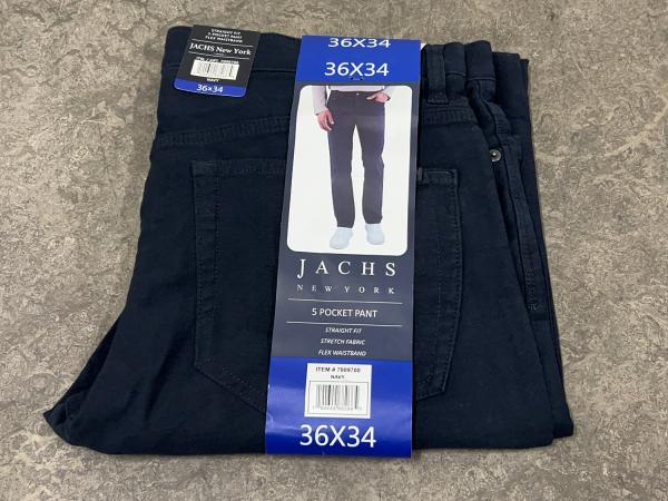 2x Jachs NY broek 5-pocket maat 46x L86