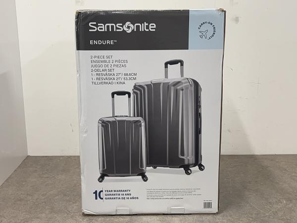 Samsonite kofferset Endure 2-delig zilver