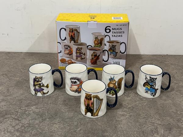 Signature Housewares mokkenset 6-delig