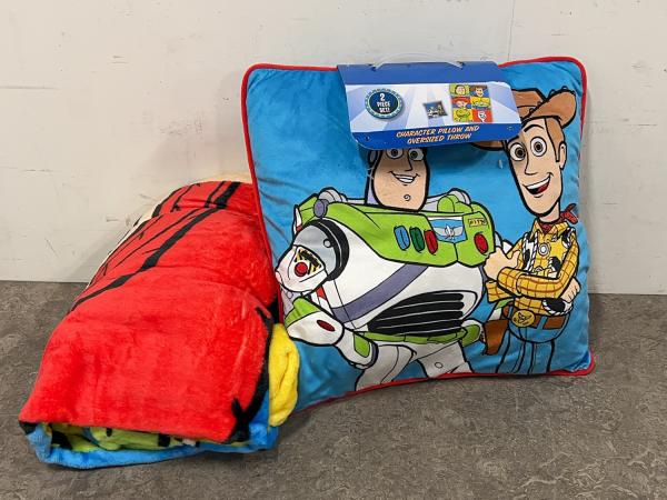 Disney Pixar kussen en fleecedeken van Toystory