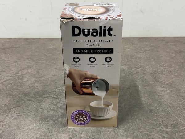 Dualit chocolademelkmachine- en melkopschuimer