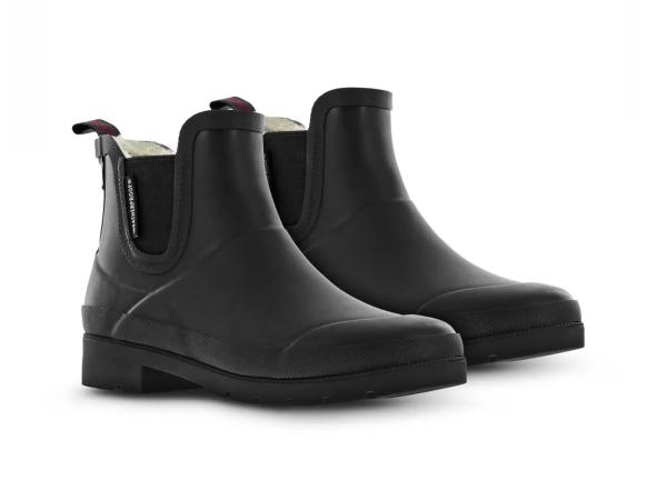 Weatherproof regenlaarsjes met bontvoering maat 37