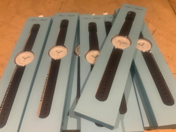 Partij horloges lederen pols band