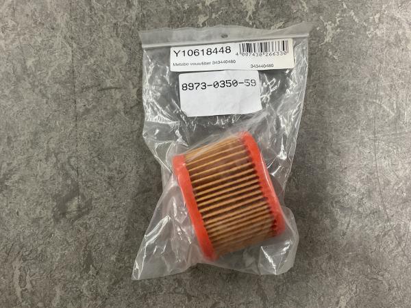 2x Metabo vouwfilter 343440480