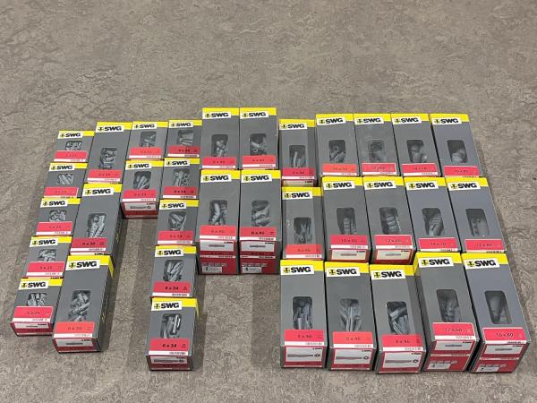 SWG pluggen set 34-delig