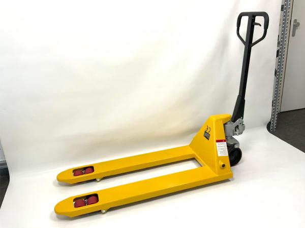 Palletwagen 2500kg 1140mm geel