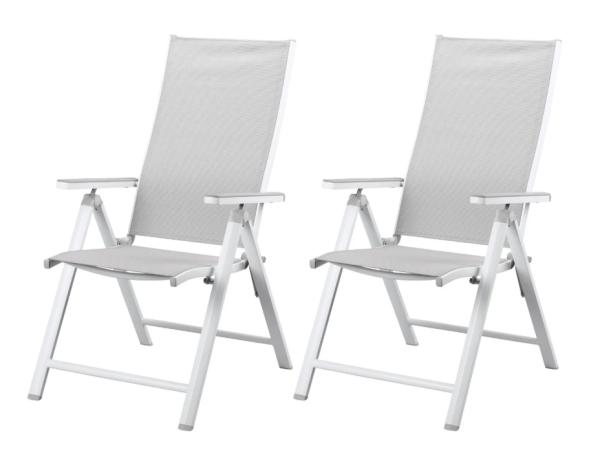 LIVARNO home 2 aluminium tuinstoelen Houston