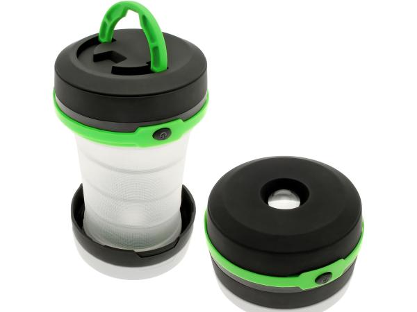 4x Led Tentlamp - Campinglamp - Groen - Excl. Batterijen