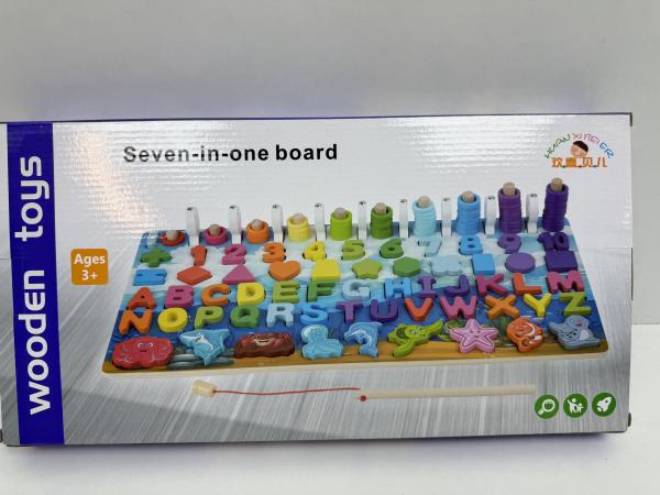 Educatief Speelgoed - Busy Board 7-in-1 - Speelgoed