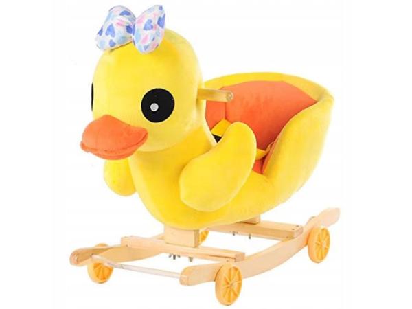 2-in-1 Schommeldier Met Wielen - Babyschommel met Geluid