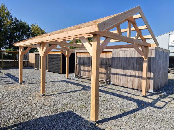 Frameconstructie klassiek zadeldak  530x410x340 cm