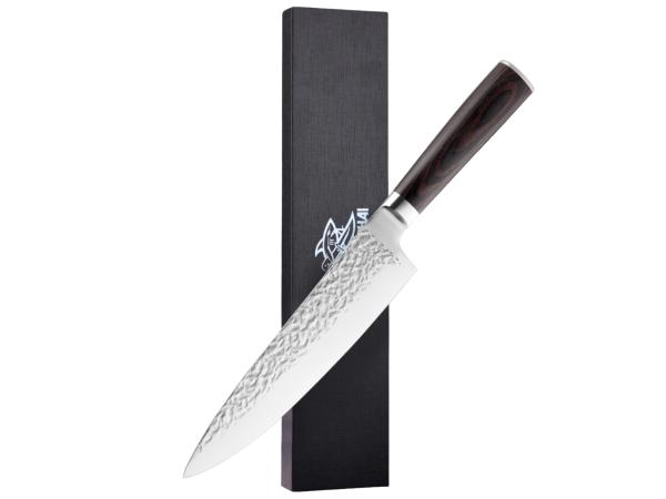 Messerhai Koksmes 13 cm RVS Gehamerd Tanoshi