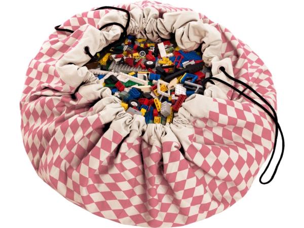 Diamanten Roze - Speelkleed / Opbergzak