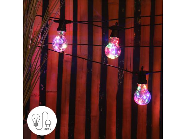 JPro Magnum 20 Multi Color Lichtsnoer op Netstroom 21,5 Meter