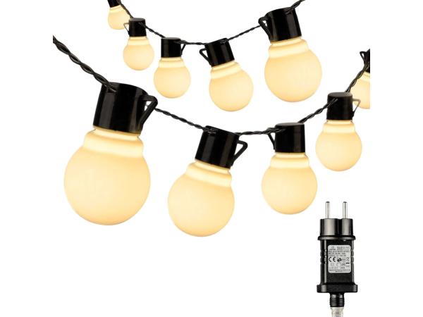 JPro Lemon 50 Warm/Wit Lichtsnoer op Netstroom  9,5 Meter