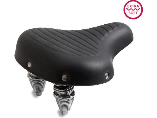 Abi Cruiser fietszadel - extra zacht - unisex -  - 270 x 245 mm