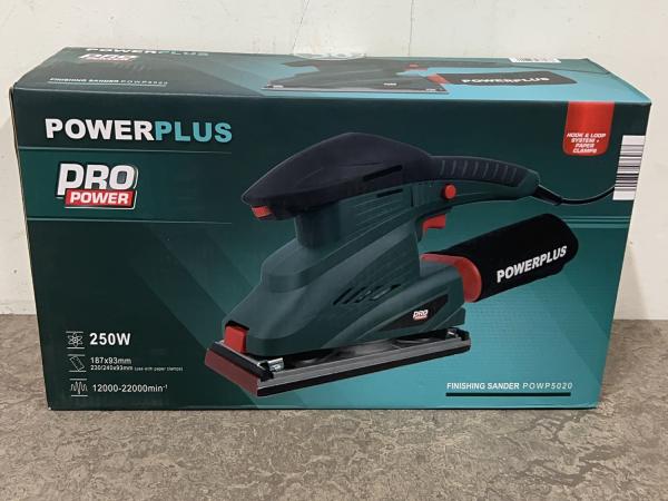 Powerplus vlakschuurmachine elektrisch POWP5020