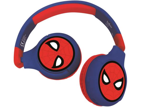 SpiderMan Lexibook 2-in-1 draadloze hoofdtelefoon