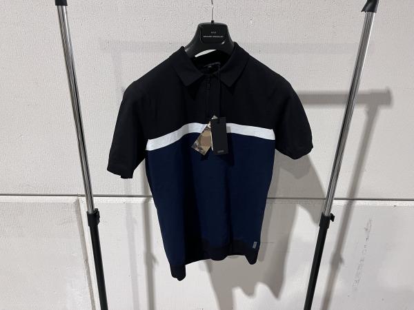 Drykorn Polo Black/Navy Maat M