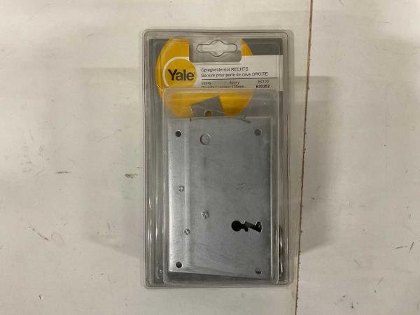 8x Yale oplegkelderslot 120mm rechts