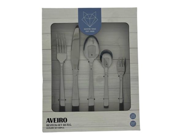 Aveiro Bestekset 60-delig