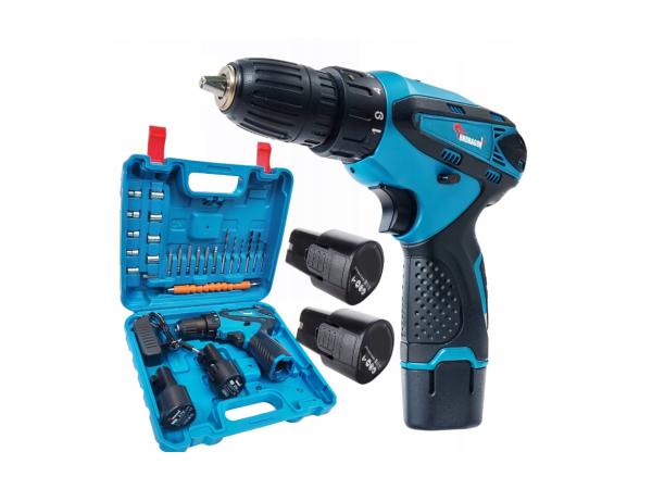 Zincline 24V Li-Ion Schroef/-Boormachine Set - Met 2 Accu's