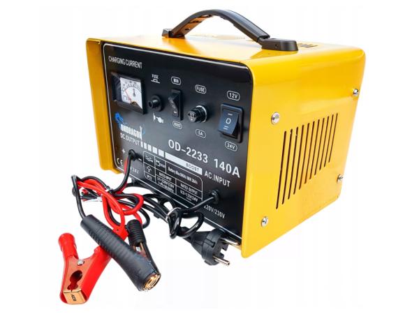 Krachtige Auto Acculader met Startfunctie 12/24V – 140A