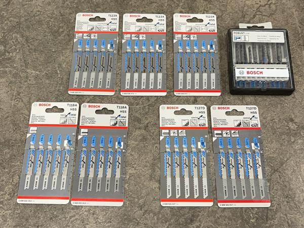 Bosch decoupeerzaagblad set 8-delig