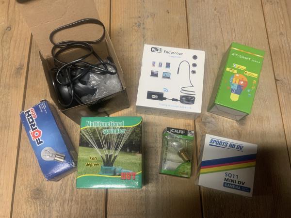 Pakket ongecontroleerde retouren