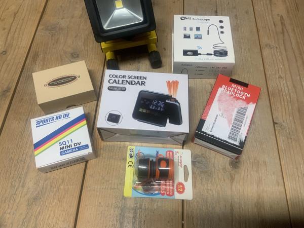 Partij ongecontroleerde retouren