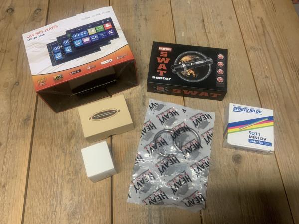 Partij ongecontroleerde retouren