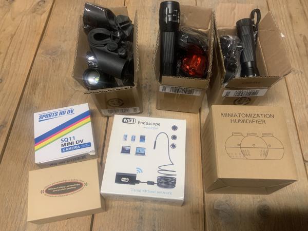 Pakket ongecontroleerde retouren