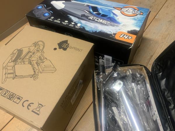 Pakket ongecontroleerde goederen