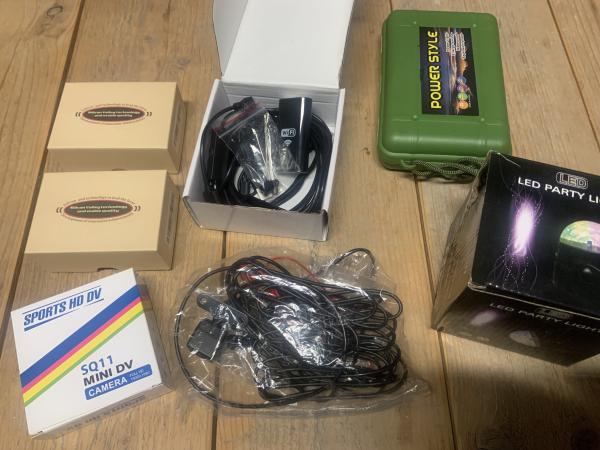 Partij ongecontroleerde retouren